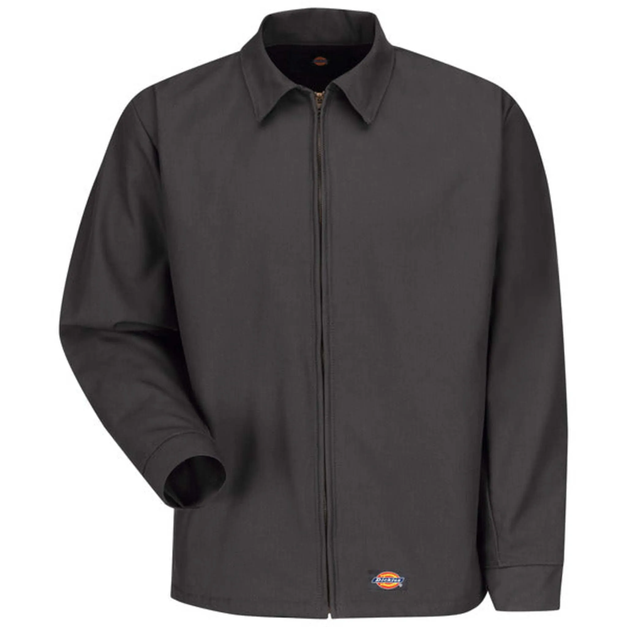 Dickies Men's WJ40 Fleece-Lined Canvas Work Jacket - Durable 7.5 oz Fabric, Enhanced Mobility, Warm Fleece Lining, Versatile Design | Sizes S-3XL