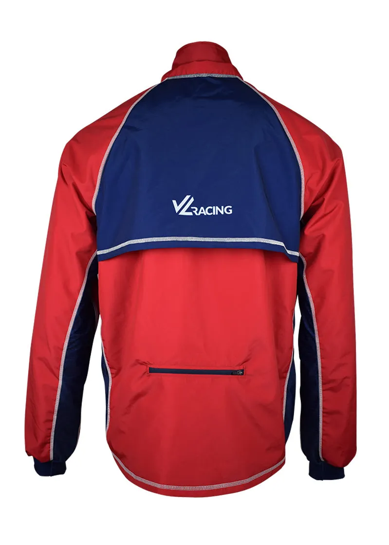 Unisex Classic Sequel Splash Jacket Red/Navy