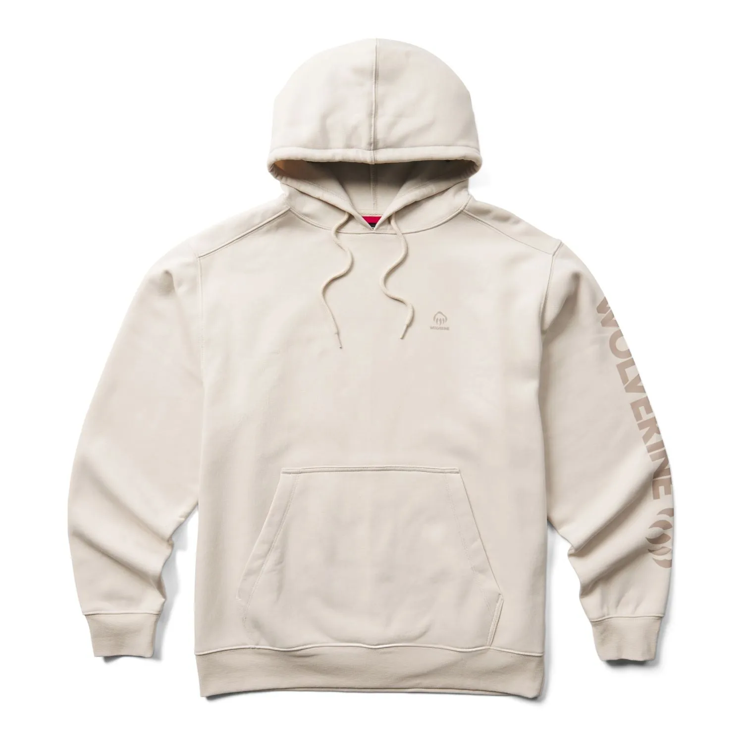 Wolverine Men's Midweight Logo Graphic Sleeve Hoodie