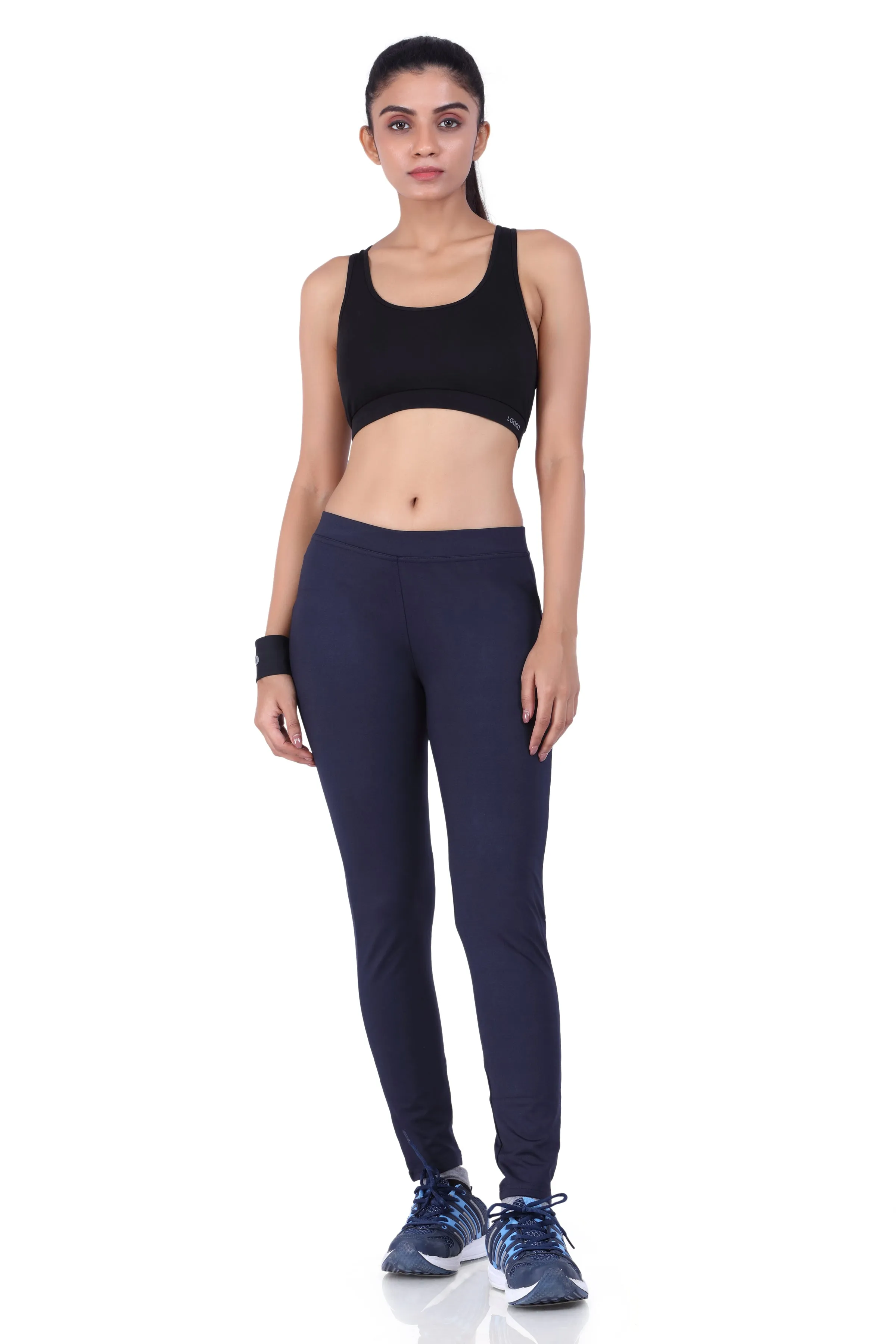 WOMEN'S BASIC ESSENTIAL ACTIVE WEAR LEGGINGS | TIGHTS